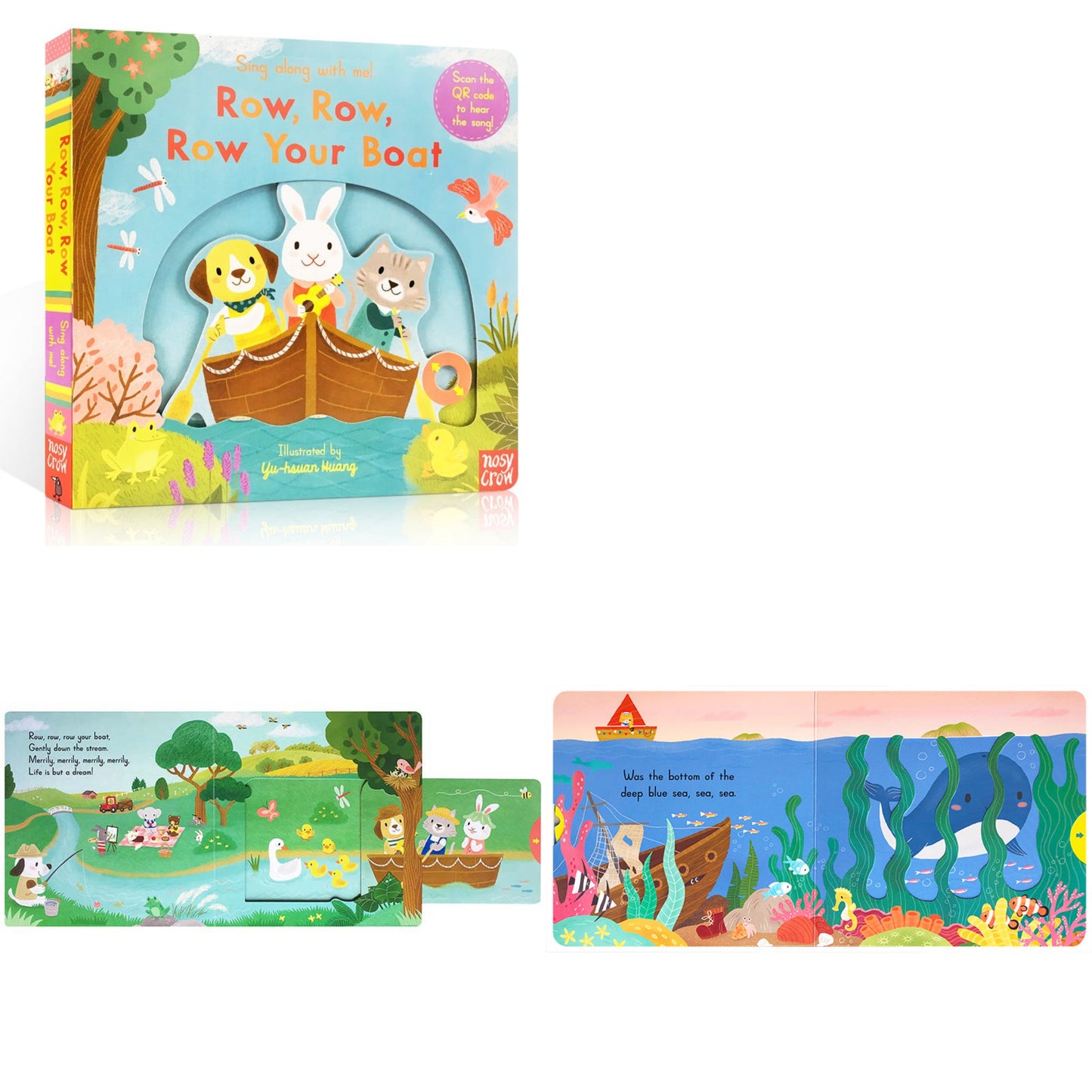 Sing Along With Me! Books With Song | Hard Cover | 1+