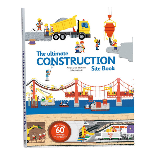 Big Ultimate Construction Site Book | Hardcover | 5+