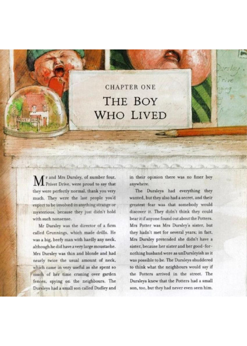Harry Potter Illustrated Collection- 5 Books Set By J.K. Rowling | Hard Cover | 8+