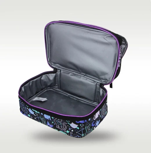 Smiggle Lunch Bag Cat Design 24.5×16.5×15cm