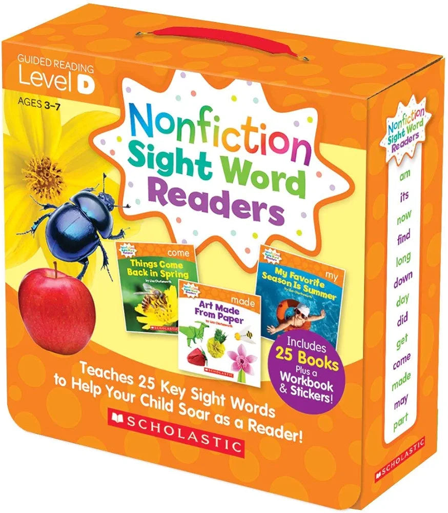 Nonfiction Sight Word Readers | 25 Books | Level A-D