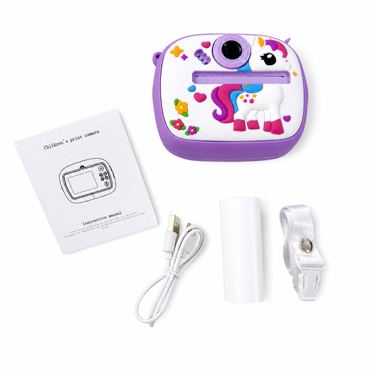 Digital Mini Printing Camera 2in1 With straps | Cute Animals | 3+