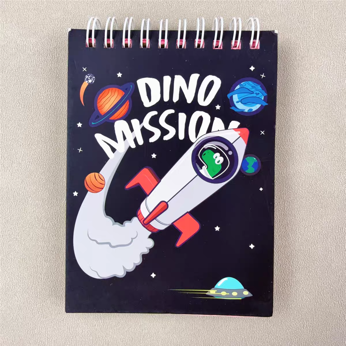 Colorful Mini Memo Pad with Fun Cartoon Designs Notebook A6