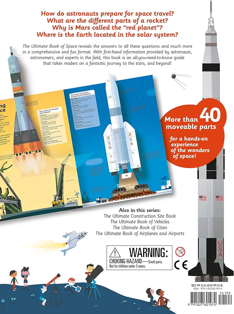 The Ultimate 3D Pop-Up  Book of Space | Hard Cover | 5+