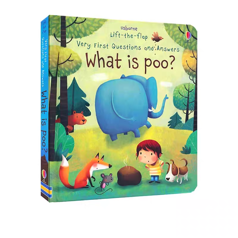 Usborne Lift-the-Flap Very First Questions And Answers Books | Hard Cover | 3+