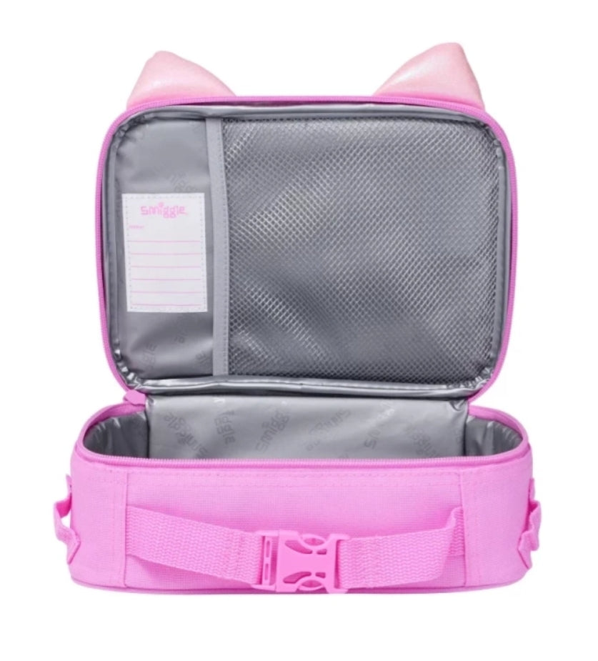 Smiggle Lunch Bag - Attach - Cat Sea | 25.5×19.5×8cm