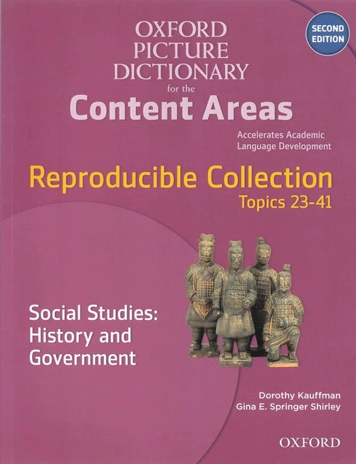 Oxford Picture Dictionary For The Content Areas | 5 Books Set | Soft Cover | 8+