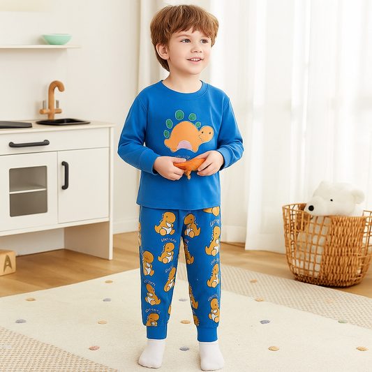 Pyjama Cotton Dinosaur Design Size 4-10y