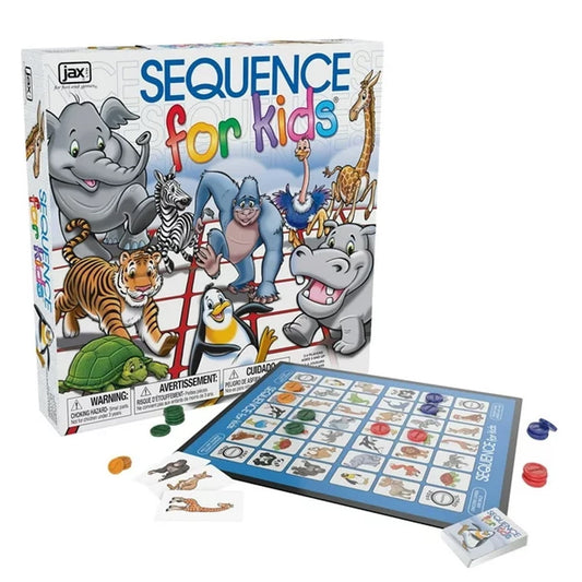 Sequence Fun And Easy Foldable Board Card Game Suitable For 2-4 Players | 3+