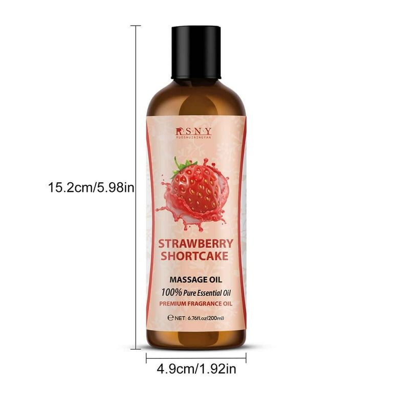 Body Massage Firming Oil Strawberry Shortcake  200ml