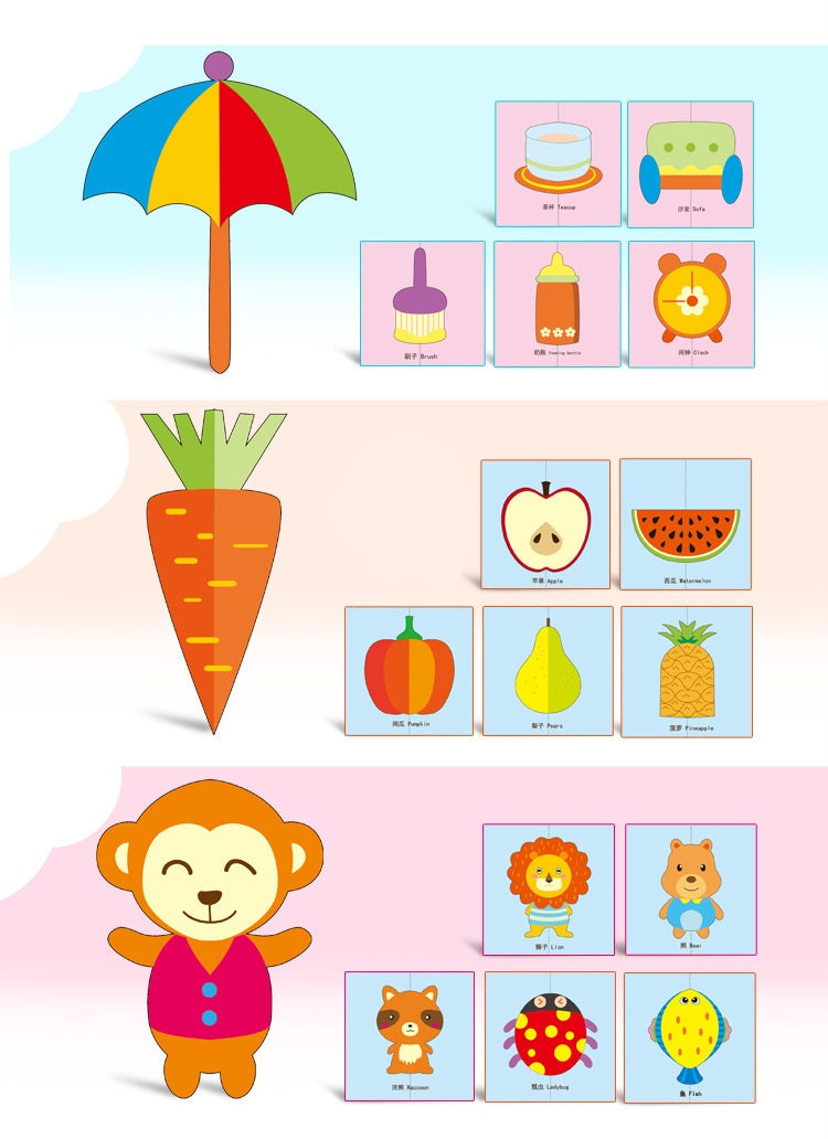 Kids Papercut Craft Kit – 100 Cutting Cards with Safe Scissors, Assorted Themes