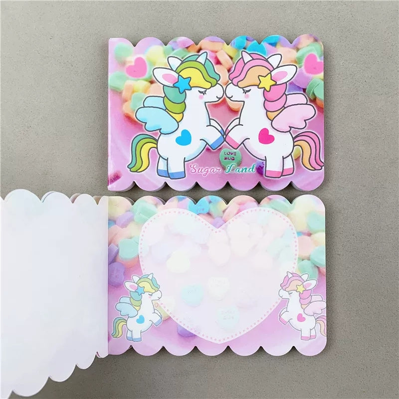 Unicorn Mini Notebook for Kids – Cute Pocket Memo Pads