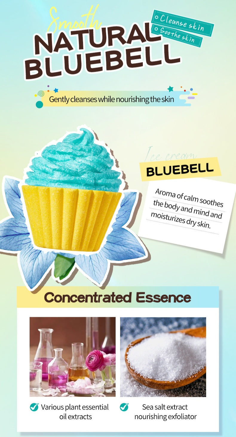 Icecream Bath Bomb | Colorful Relaxing Treat
