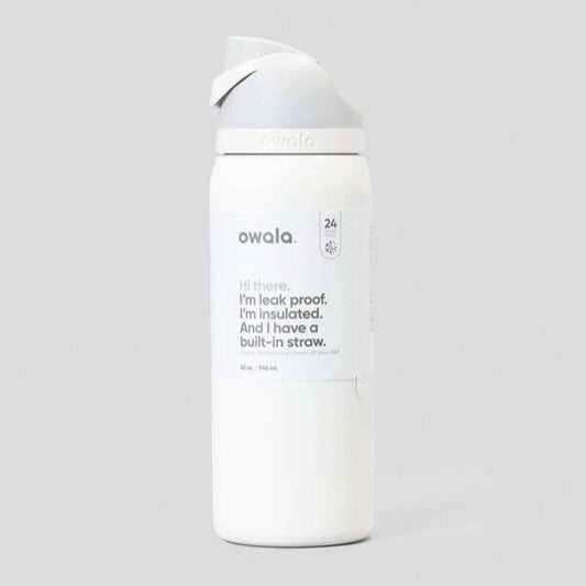 Owala Bottle Stainless Steel Free Sip Leak-proof White 710-950ml