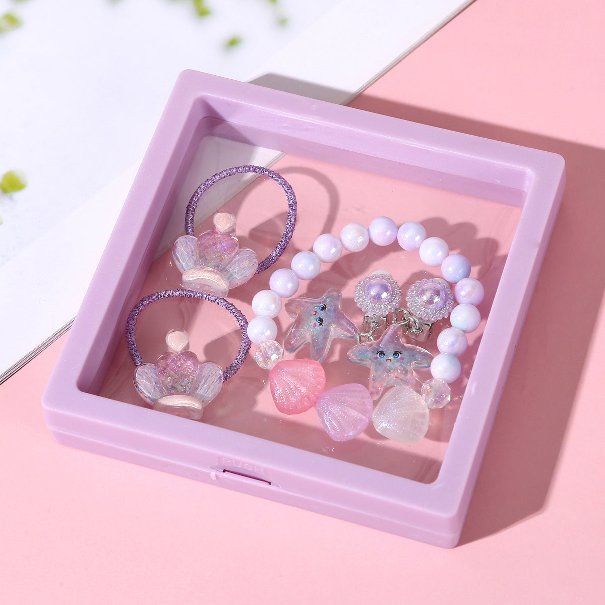 Kids Jewelry & Hair Accessories Set | 3+