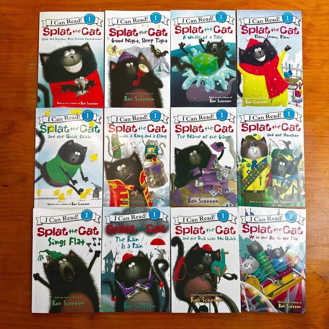 I Can Read ! Splat The Cat | 20 Books Set | Soft Cover | 3+