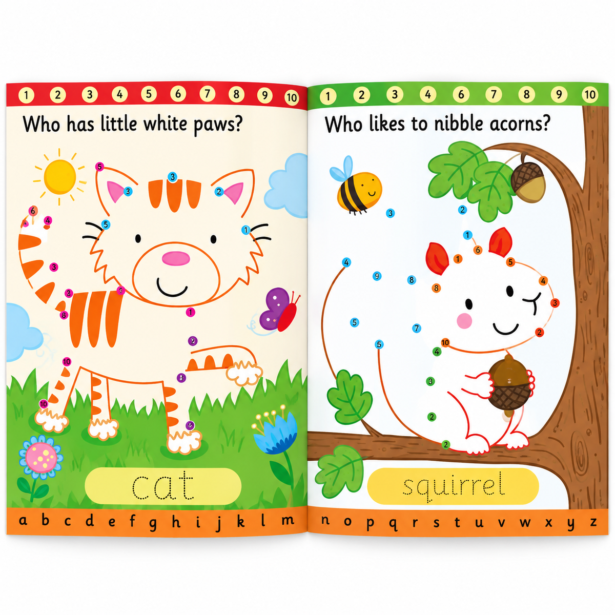 Usborne Wipe-Clean Dot-To-Dot Books | Soft Cover | 3+