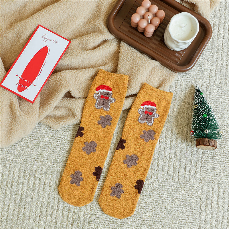 Christmas Cozy Warm Socks Size  35-39