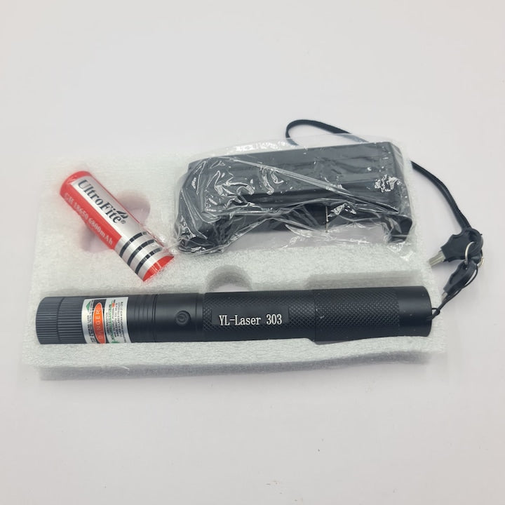 Green Laser Pointer – Rechargeable Battery & Safety Lock | Age 8+