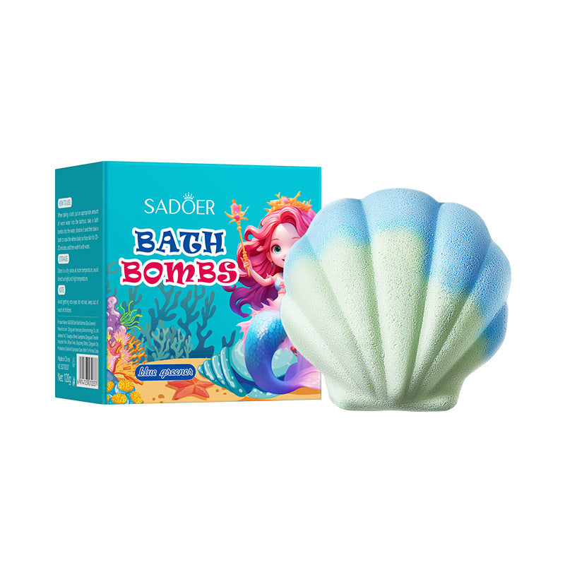 Shell Bath Bombs Bubble Stress Relief Self Care 120g