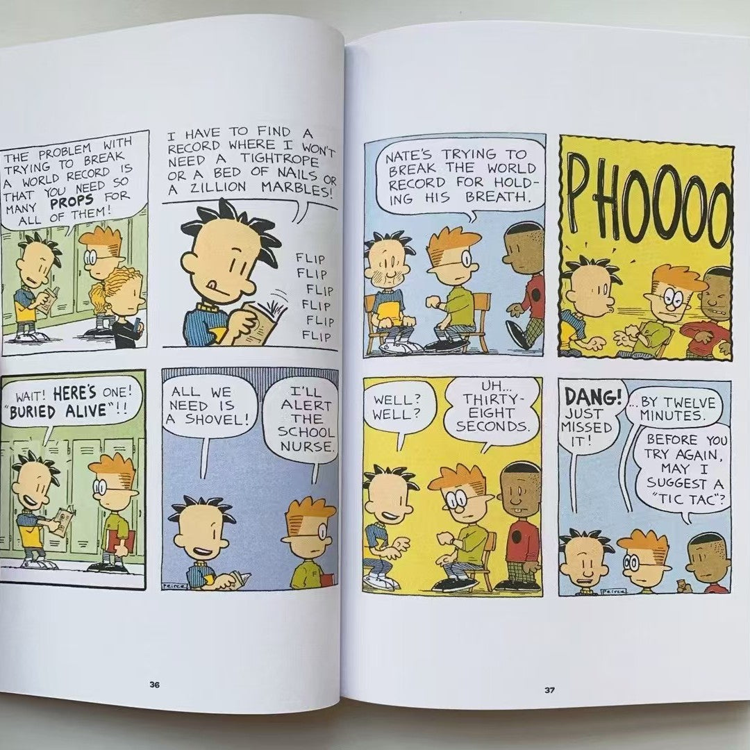 Big Nate Comic Book Collection by Lincoln Peirce – 12 Books Set | Soft Cover | 8+