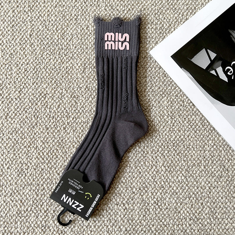 Cotton Socks Miu Miu 36-40 One Size