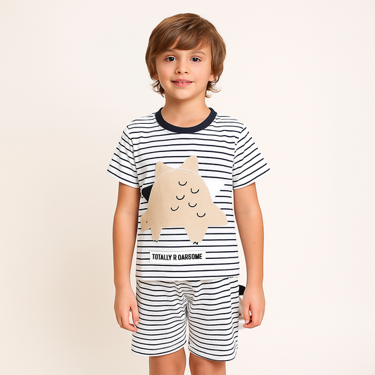 .Outfit For Boys Cotton 100% Size 1-8y