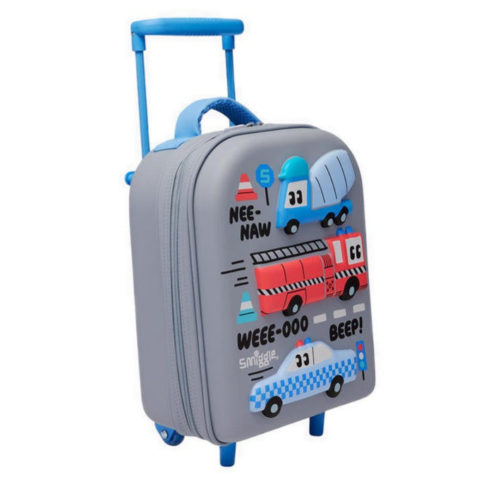 Smiggle Trolley Bag - Hardtop | Vehicles | Mixer Truck | 36cm