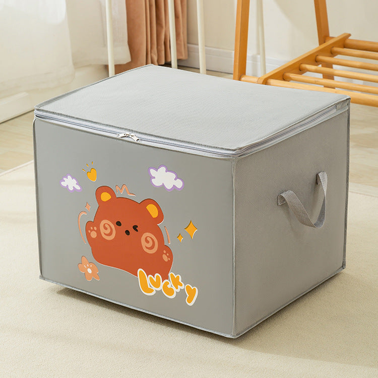 Cute Kids Storage Bag with Lid