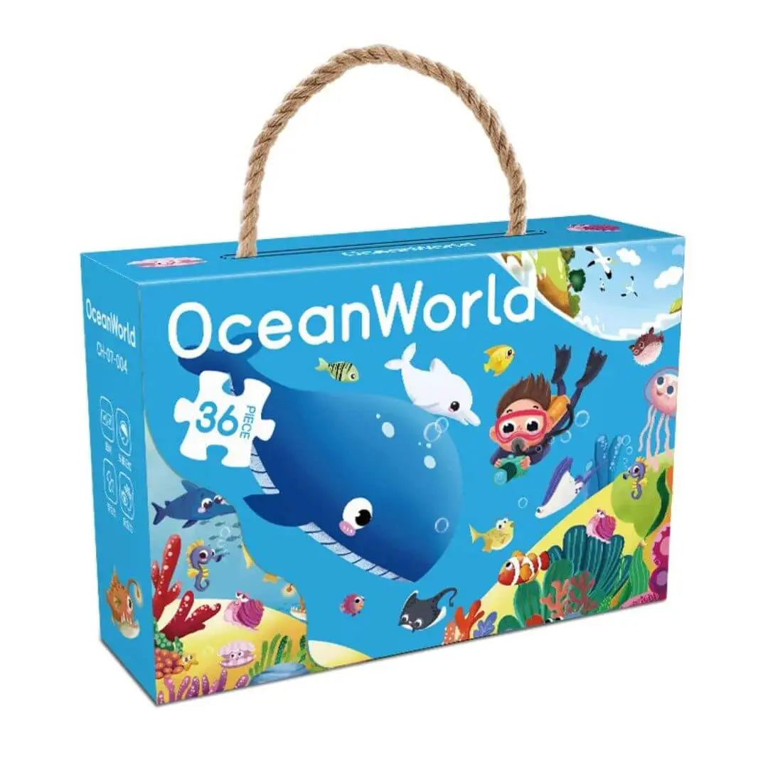 Kids 36-Piece Educational Jigsaw Puzzle | 3+