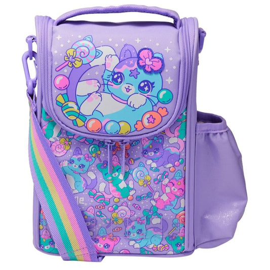 Smiggle Lunch Bag With Shoulder Straps Kitty Design  26 x 18 x 11.5 cm