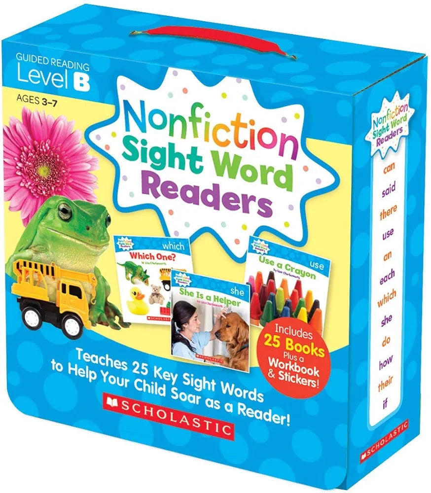 Nonfiction Sight Word Readers | 25 Books | Level A-D