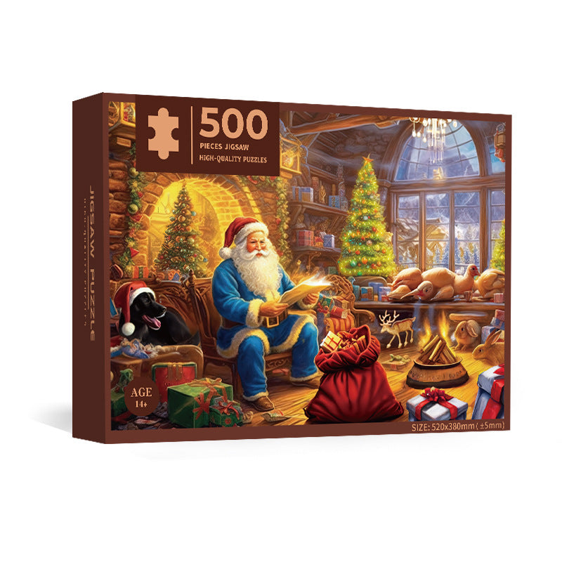 Christmas Jigsaw Puzzle Collection – 500 & 1000 Pieces | Festive Holiday Designs
