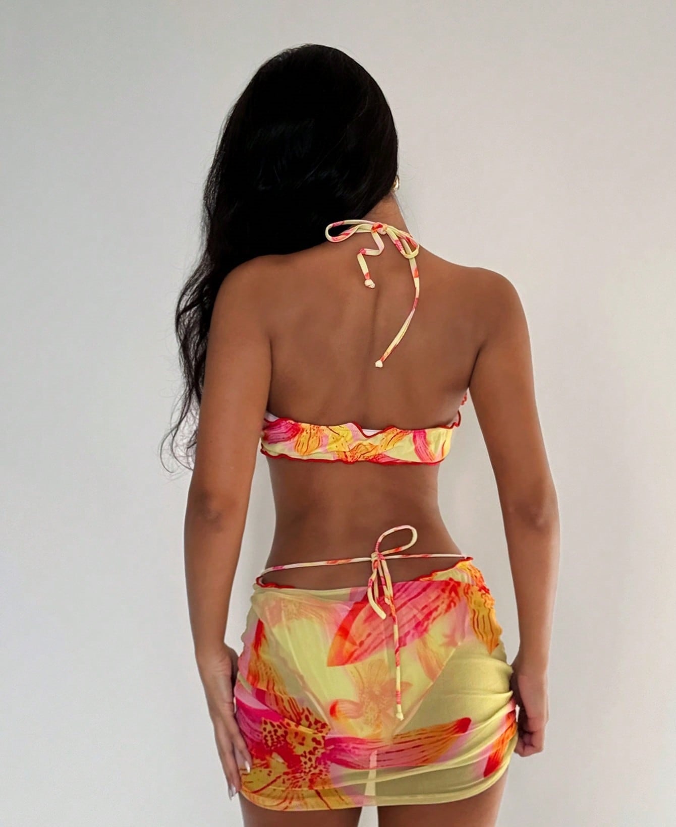Girls Tropical Swimsuit – 2 Colors  | Size S-L