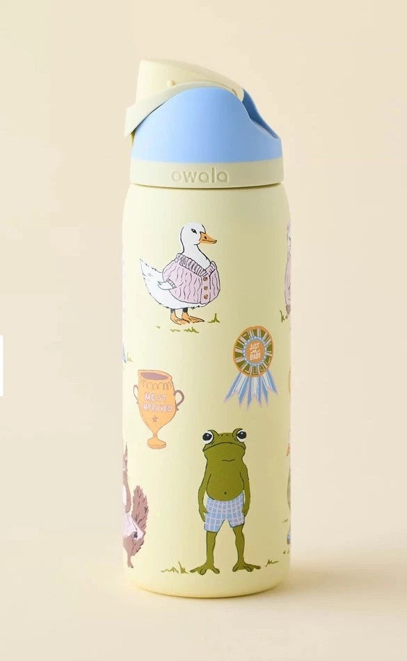 Owala Bottle Stainless Steel Free Sip Leak-proof Party Animals 950ml