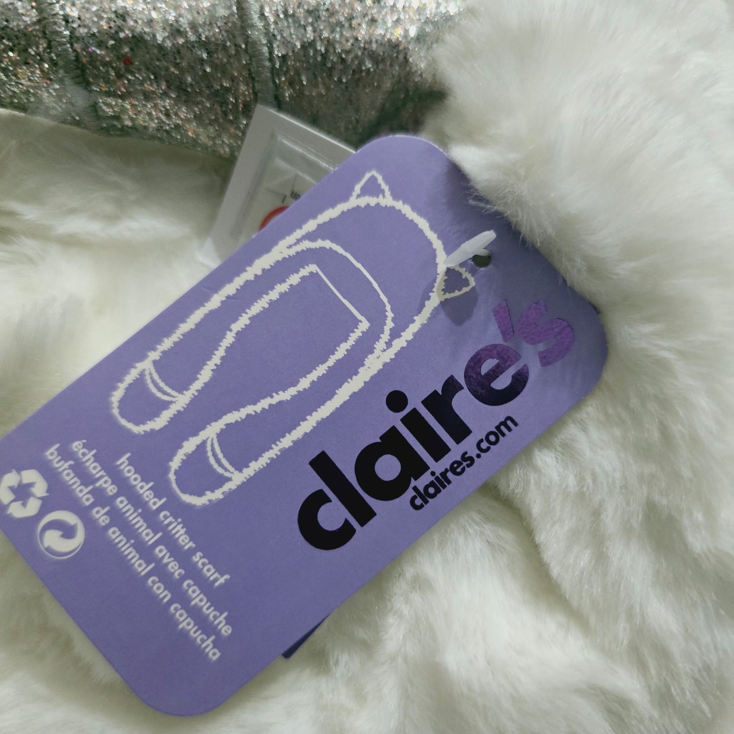 Warm Winter Hat Colorful Purple Unicorn