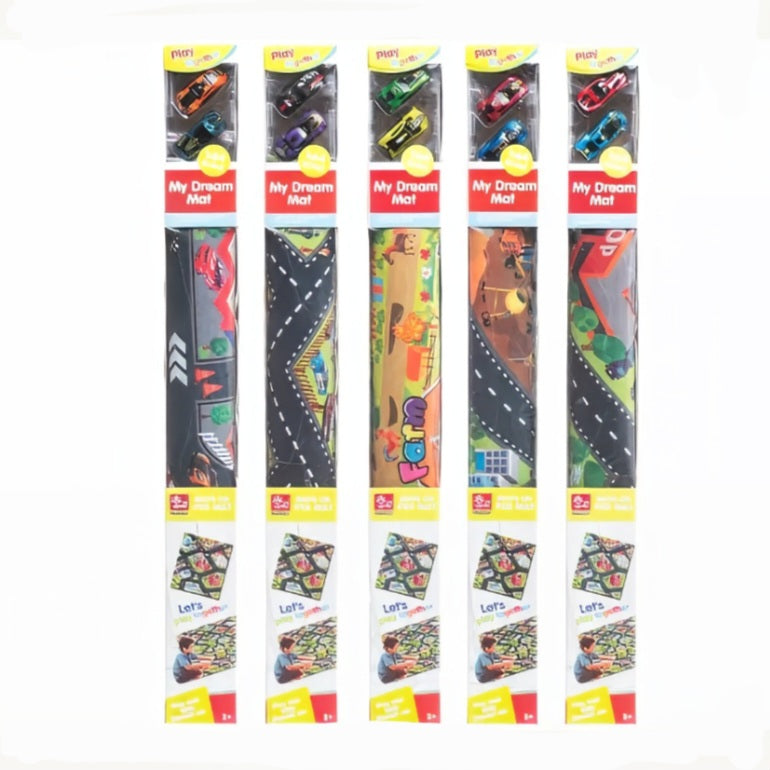 My Dream Mat Kids Carpet With Cars 80×70cm