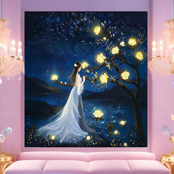 DIY Painting Art Kit – Assorted Beautiful Designs | 20×20cm