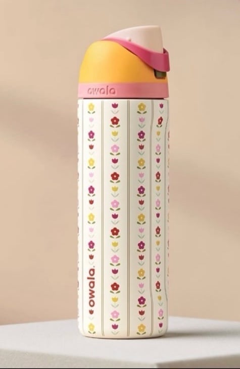 Owala Bottle Stainless Steel Free Sip Leak-proof Color Drop Flower 710ml