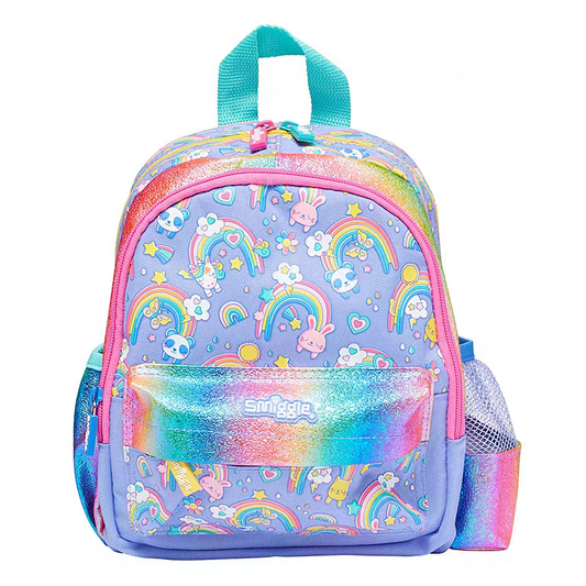 Smiggle Small Backpack Rainbow Design 26cm