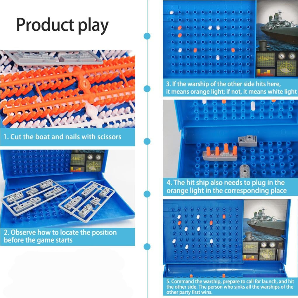 The Sea Battle Strategy Board Game