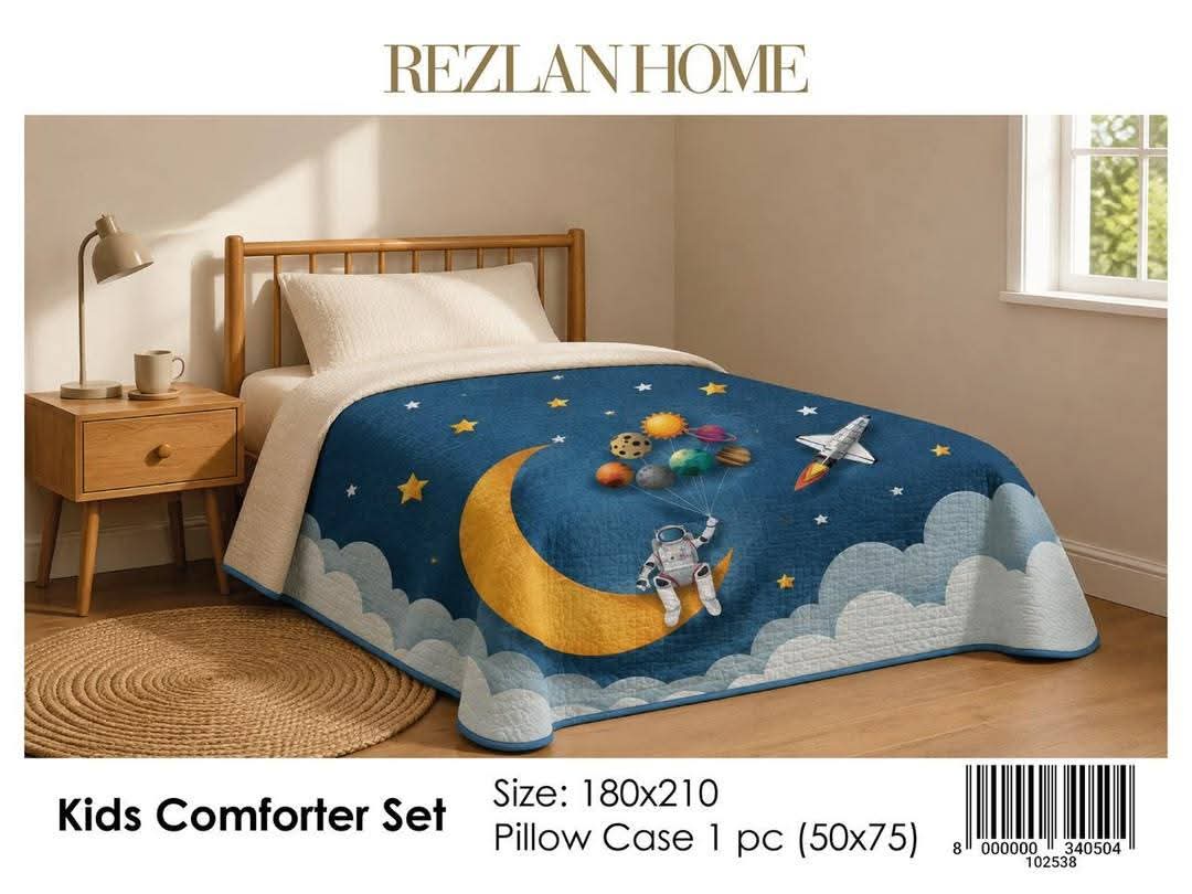 Kids Comfort Set - Cover Bed & Pillow Case | 180×120cm