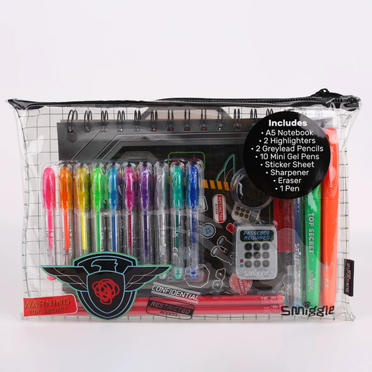 Smiggle Stationery Kit A5 Passcode Design
