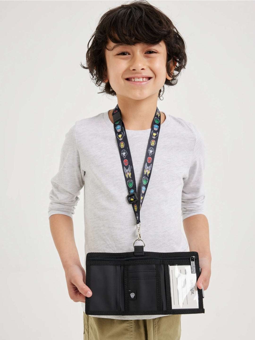 Smiggle Wallet Lanyard | Marvel Comics