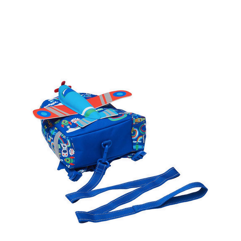 Smiggle Junior Backpack Plane Design 26cm