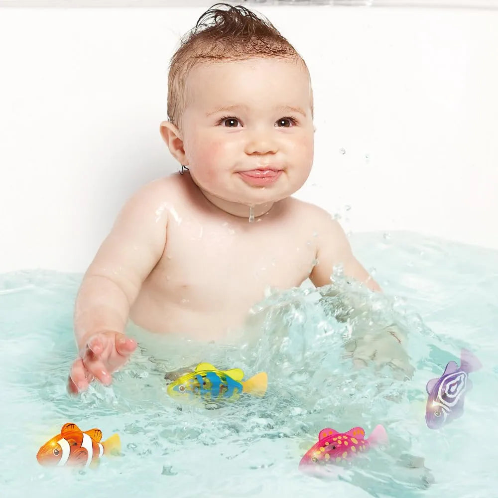 Robotic Fish - Interactive Swimming Fish Pet | With Lights | 3+