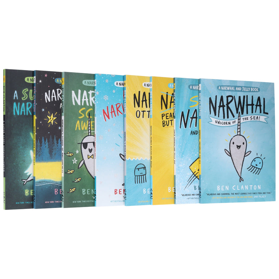A Narwhal And Jelly - 8 Books Set | Soft Cover