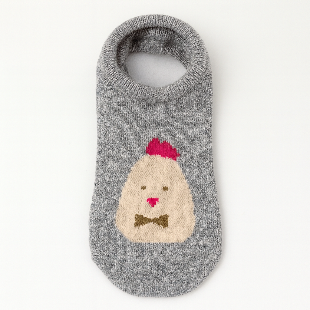Grey Socks For Kids Size 28-34