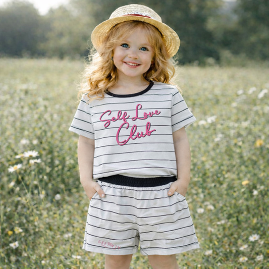 Girls Cotton Love Club – Soft Summer Outfit (10–11Y)