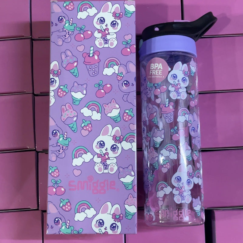 Smiggle Water Bottle | Bright Eyes | 650ml